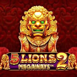 Play the 5 Lions Megaways 2 slot by Pragmatic Play on Gambiva Casino