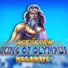 Age Of The Gods: King of Olympus Megaways logo by Origins Gambiva Casino