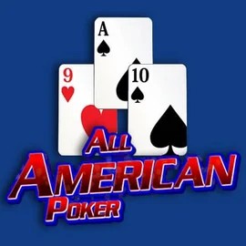 All American Poker slot visual from RTG (Reel Time Gaming) available on casino-gambiva.net