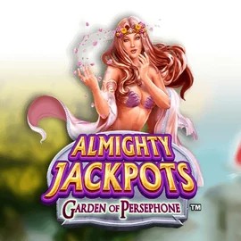 Enjoy Almighty Jackpots: Garden of Persephone by Novomatic – logo hosted on casino-gambiva.net