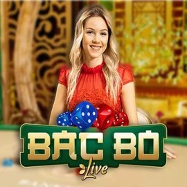 Official Live Casino logo: Bac Bo by Evolution at Gambiva Casino