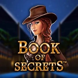 Book of Secrets online game logo by SYNOT Games on casino-gambiva.net
