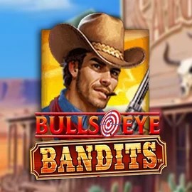 Official Slots logo: Bulls Eye Bandits by Origins at Gambiva Casino