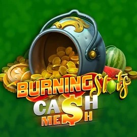 Burning Slots Cash Mesh online game logo by BF Games on casino-gambiva.net