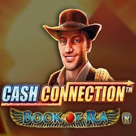 Cash Connection Book Of Ra by Novomatic, showcased at casino-gambiva.net – game logo