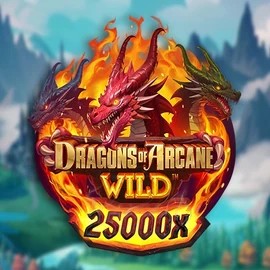 Try Dragons of Arcane Wild slot by Foxium on casino-gambiva.net – logo image