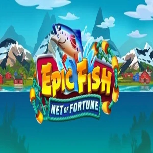 Epic Fish Net of Fortune logo – Slots by Quickspin at Gambiva Casino