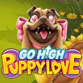 Go High Puppy Love slot visual from RubyPlay available on casino-gambiva.net