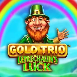 Gold Trio Leprechaun's Luck slot icon by Playtech, available at Gambiva Casino