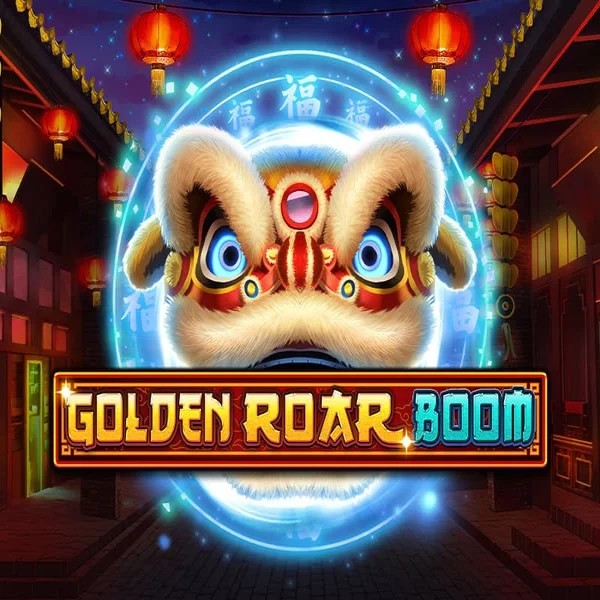 Golden Roar BOOM logo – Slots by Greentube at Gambiva Casino
