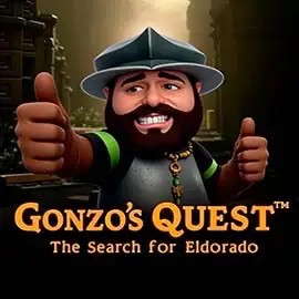 Gonzo's Quest game by NetEnt – logo hosted on Gambiva Casino