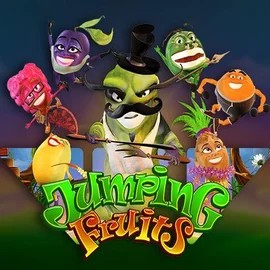 Jumping Fruits slot icon by Wazdan, available at Gambiva Casino