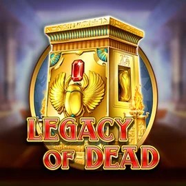 Legacy of Dead online game logo by Play'n GO on casino-gambiva.net