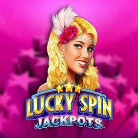 Lucky Spin Jackpots game by Novomatic – logo hosted on Gambiva Casino