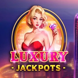 Official Jackpots logo: Luxury Jackpots by Triple Cherry at Gambiva Casino