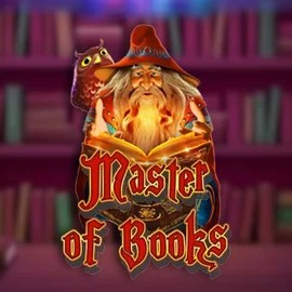 Master of Books slot logo by Swintt at Gambiva Casino