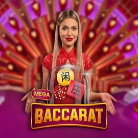 Play the Mega Baccarat slot by Pragmatic Play on Gambiva Casino
