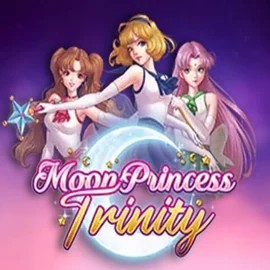 Moon Princess Trinity slot logo by Play'n GO at Gambiva Casino