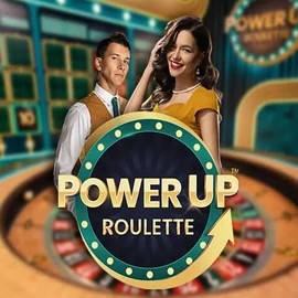Live Casino logo of PowerUP Roulette from Pragmatic Play at Gambiva Casino