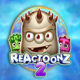 Reactoonz 2 by Play'n GO, showcased at casino-gambiva.net – game logo