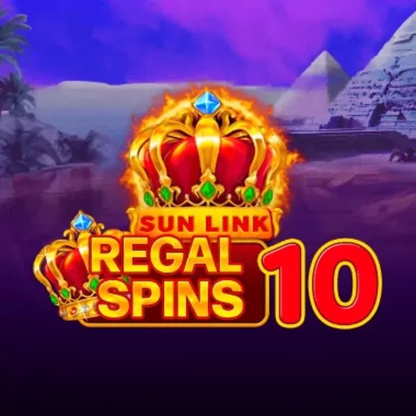 Regal Spins 10 by PatePlay, showcased at casino-gambiva.net – game logo