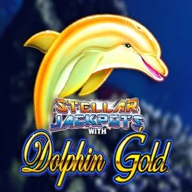 Enjoy Dolphin Gold with Stellar Jackpots by Lightning Box Game – logo hosted on casino-gambiva.net