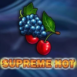 Supreme Hot slot logo by Amusnet Interactive at Gambiva Casino