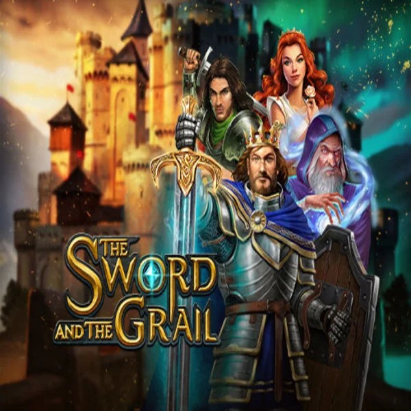 The Sword and the Grail slot icon by Play'n GO, available at Gambiva Casino