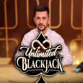 Unlimited Blackjack casino game by Ezugi – featured logo at Gambiva Casino